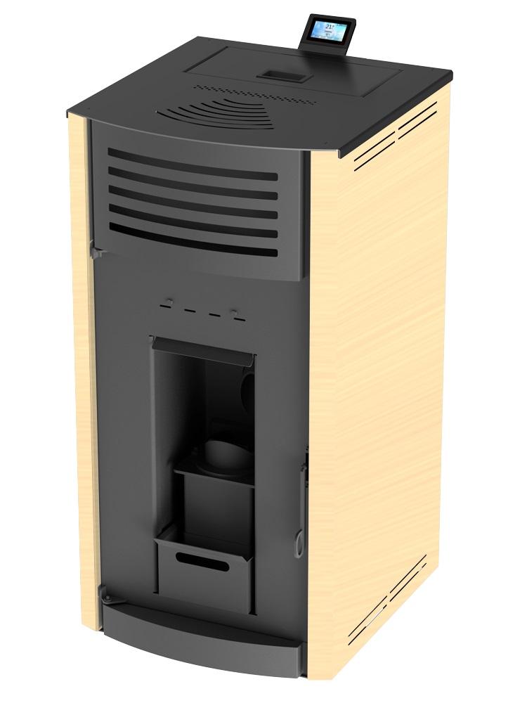 RobinWood Pelletkaminofen wasserführend Enya Aqua Beige 12-30 kW<br>(Variante: 12 kW) RobinWood Pelletkaminofen wasserführend Enya Aqua Beige 12-30 kW<br>(Variante: 12 kW)